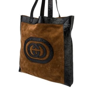 GUCCI Ophedia suede tote